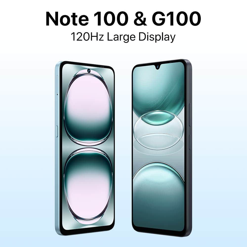 120Hz High Refresh Rate Display! The All-New G100 & Note 100 Launching Soon!