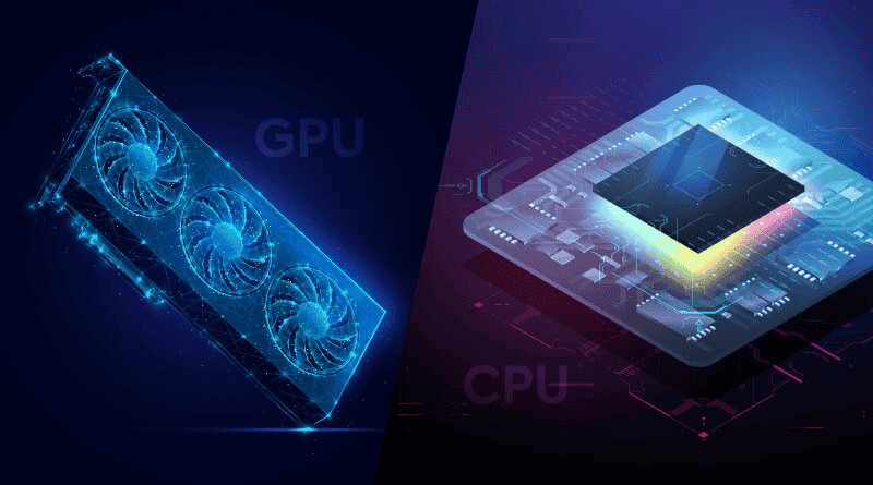 CPU and GPU