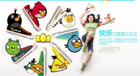 angry birds stores opening china,angry birds sneakers photo,angry birds store china image